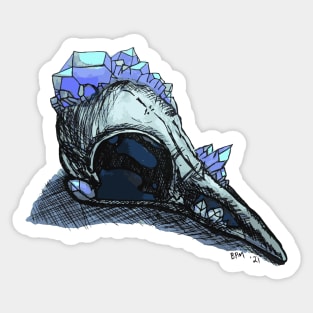 Crystal Skull Sticker